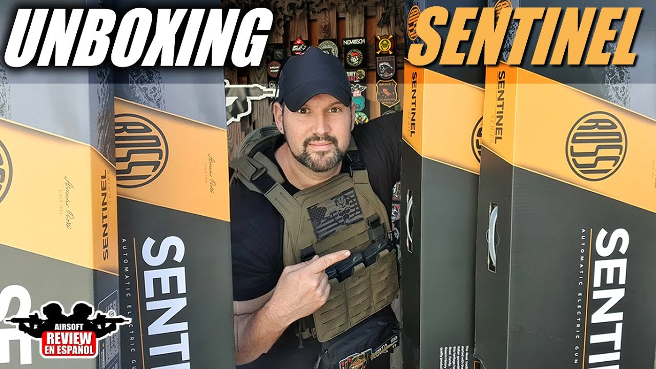 UNBOXING Nuevas SENTINEL de ROSSI | Airsoft Review en Español
