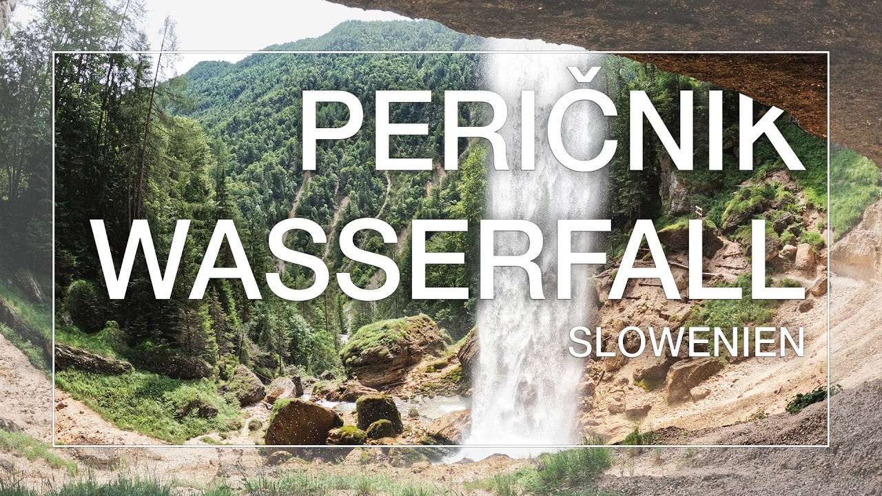 Peričnik Wasserfall - Triglav Nationalpark Slowenien