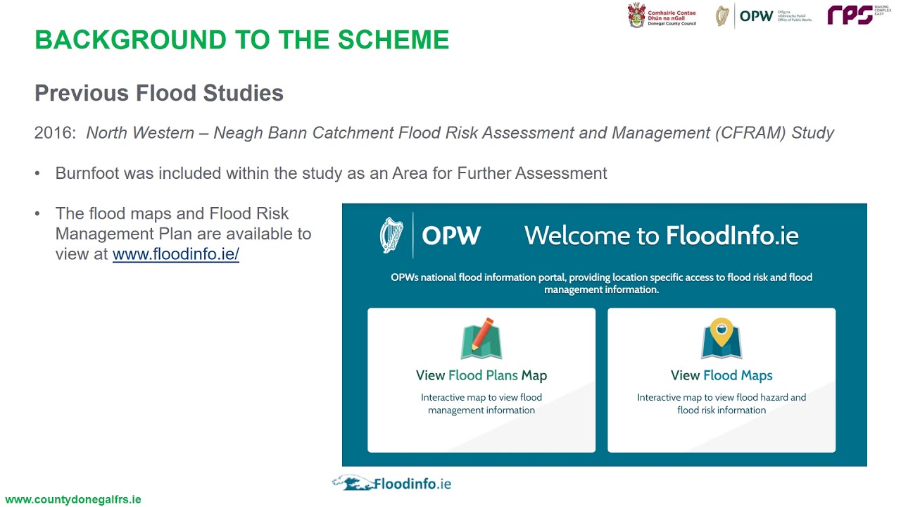 Burnfoot Flood Relief Scheme - Opening Public Consultation Presentation