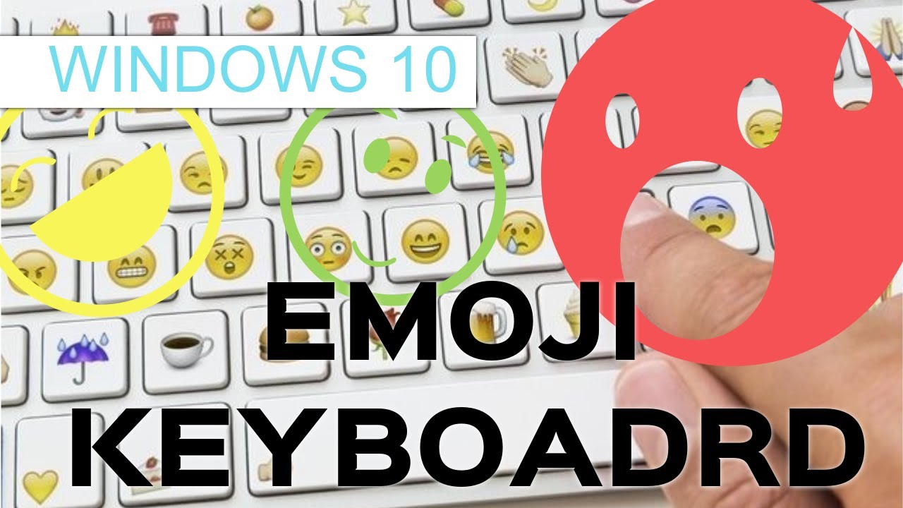 Windows 10 Emoji Keyboard. HIDDEN FEATURE