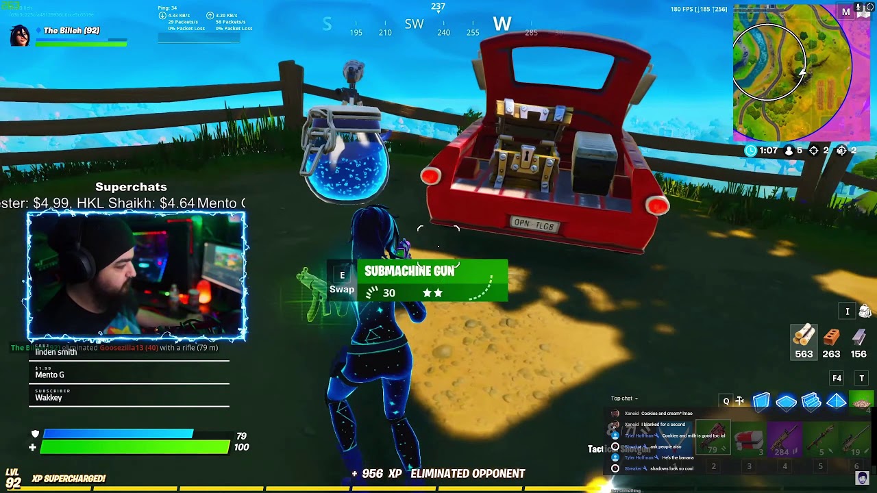 I'm getting better! (some Fortnite stream clips)