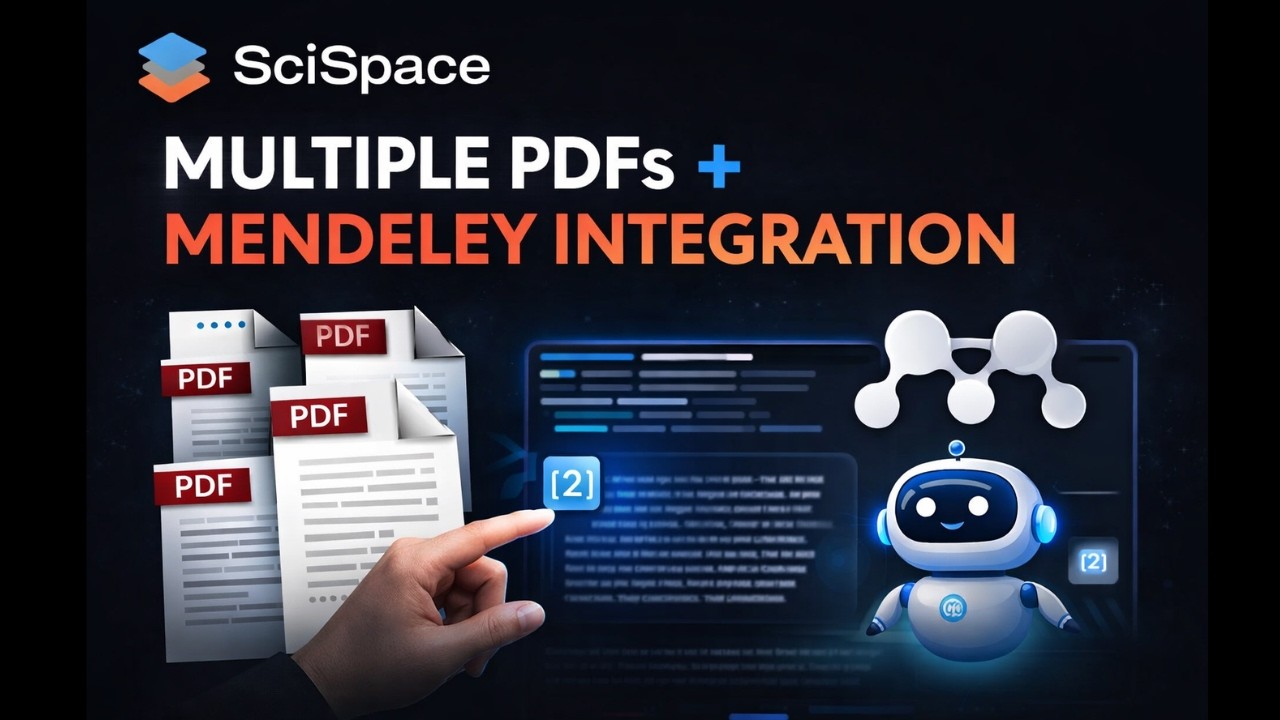My 2026 Scispace Workflow: Multi-PDF AI + Mendeley Sync