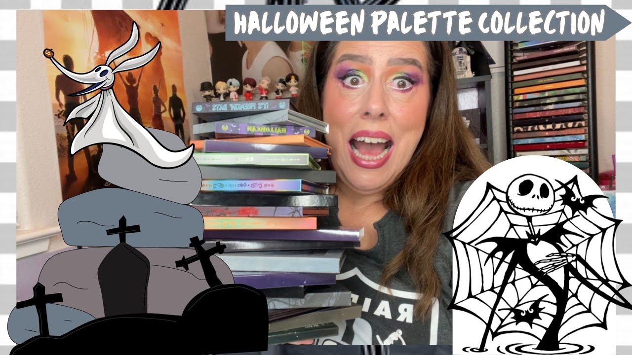My Entire Halloween Palette Collection - Happy Halloween