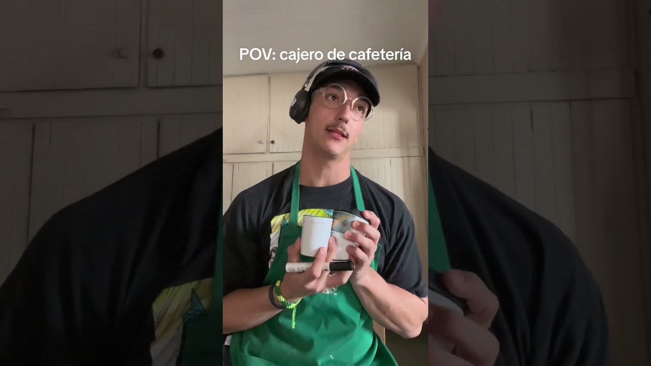 EL CAJERO  #humor #comedia #alexpelao #pelaokhe #parodia #humour #starbucks #cajero