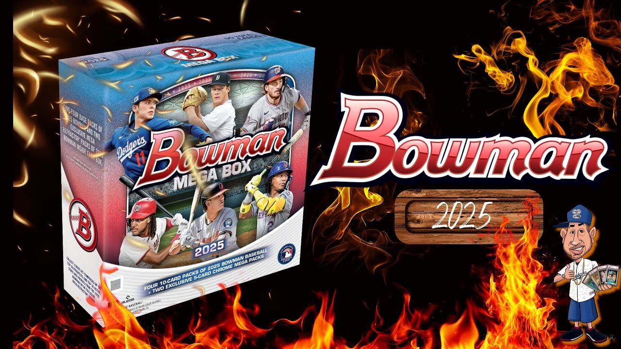 🛡RIPPING PACKS WITH KiDface presents🛡 RIPPING  A 2025 BOWMANS  BASEBALL MEGA BOX 📦 ⚾️