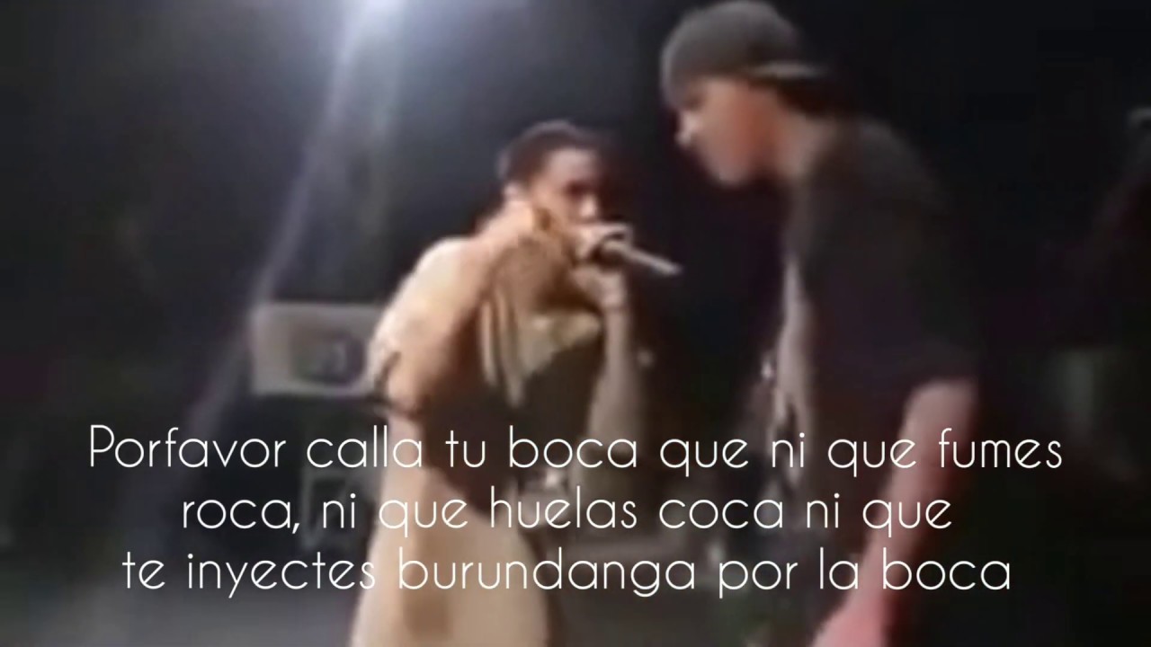CANSERBERO | BATALLA EN RED BULL - Primera Y Única vez (letra)