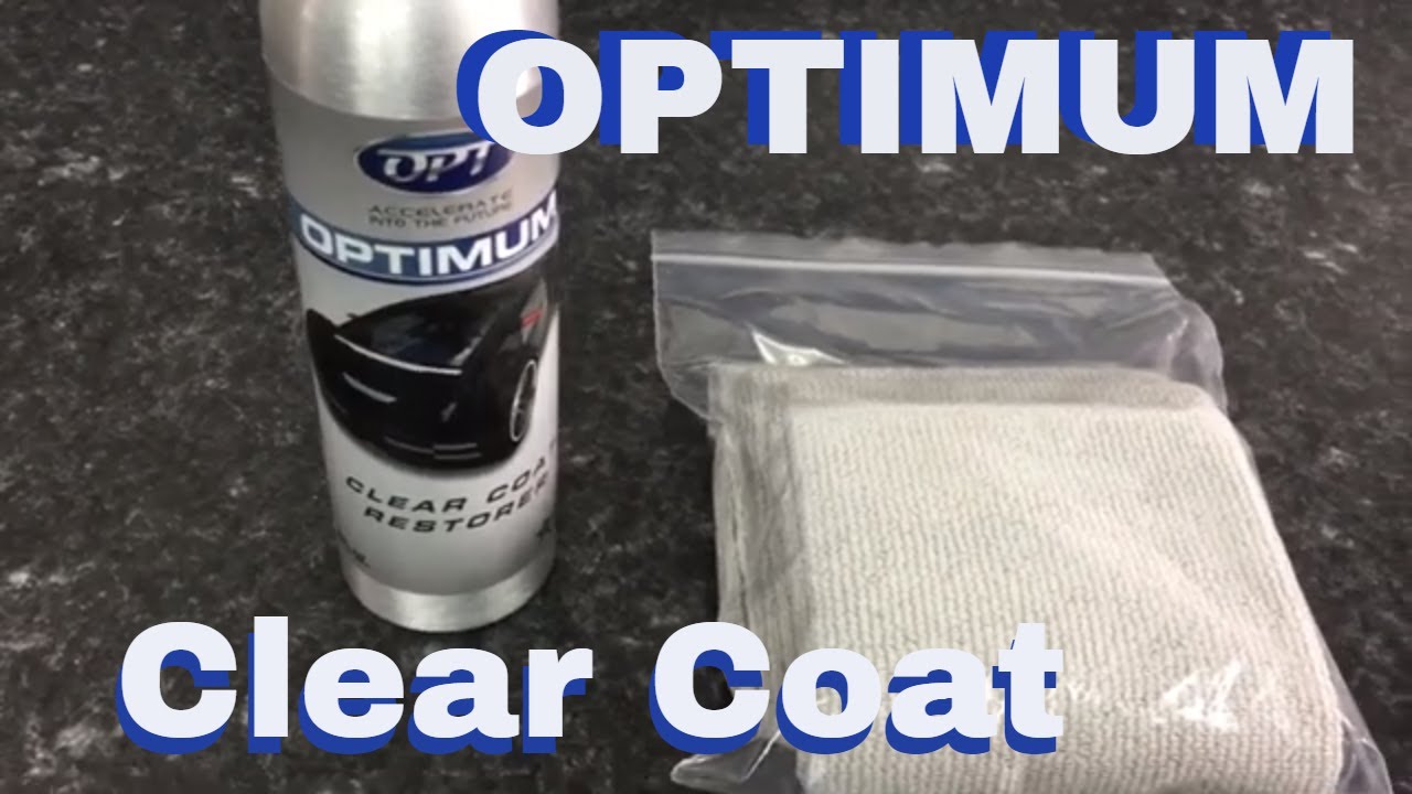 Optimum Clear Coat Restorer!! (CCR)