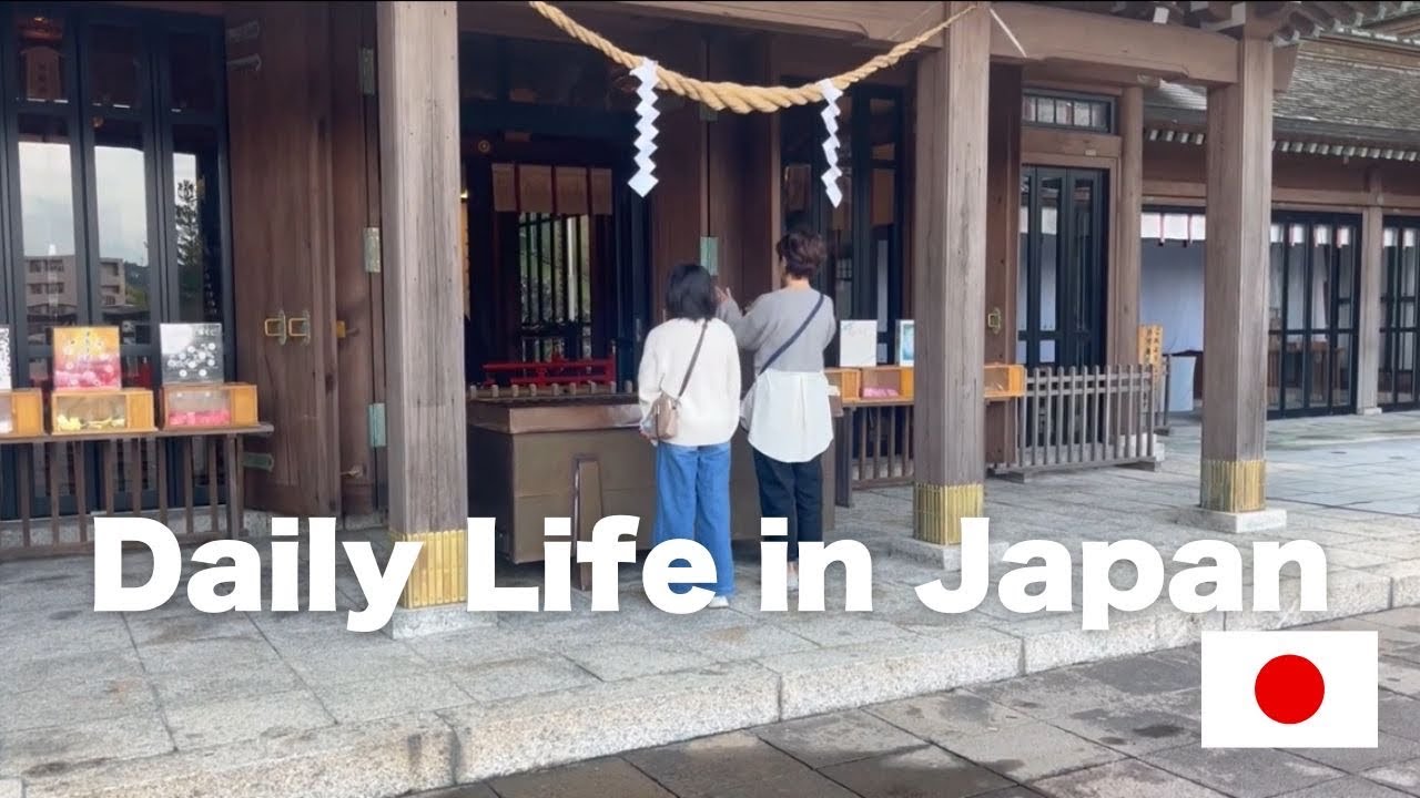 Daily Life in Japan 🇯🇵 — A Quiet Morning at the Shrine【Vlog】
