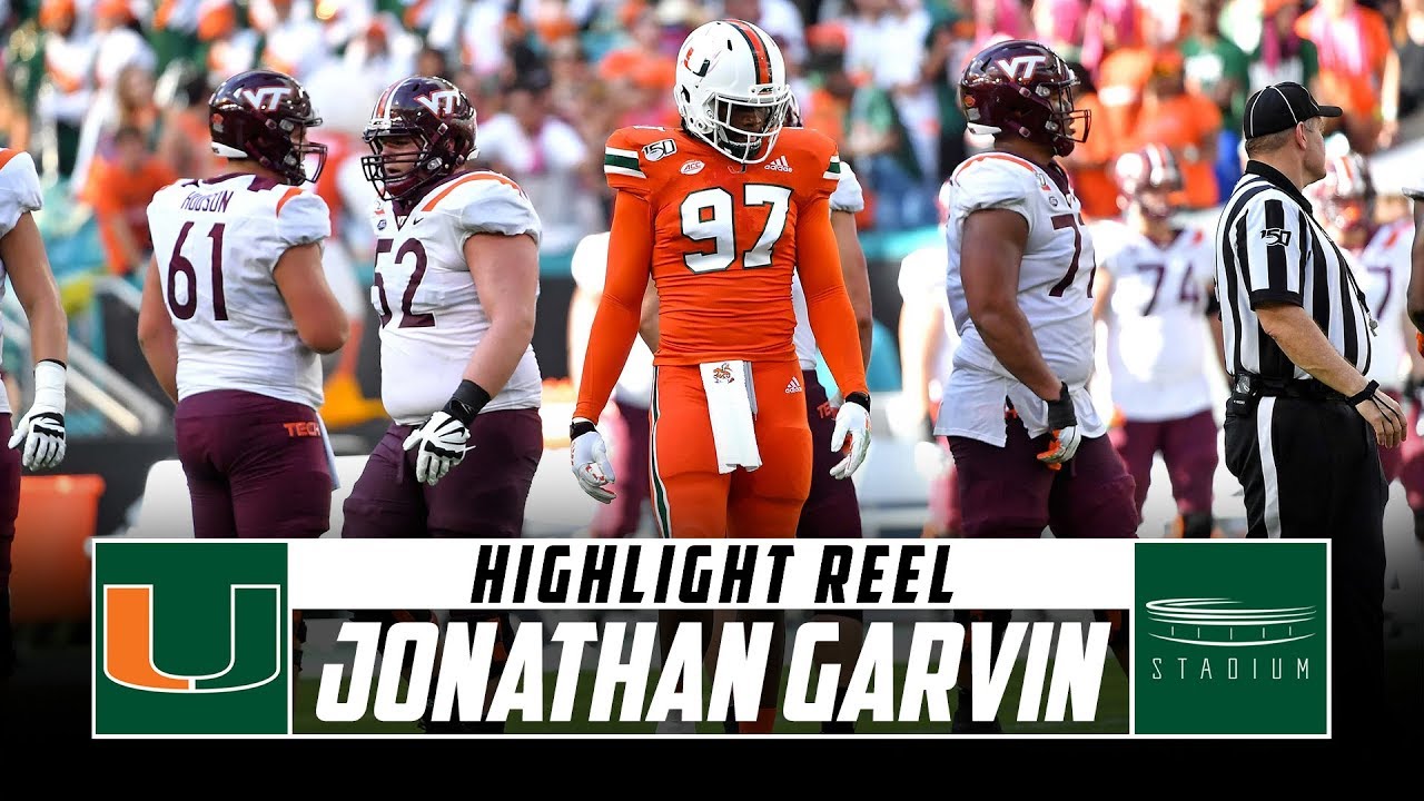 Miami DL Jonathan Garvin Highlight Reel - 2019 Season | Stadium