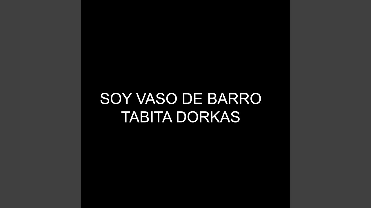 Soy vaso de barro