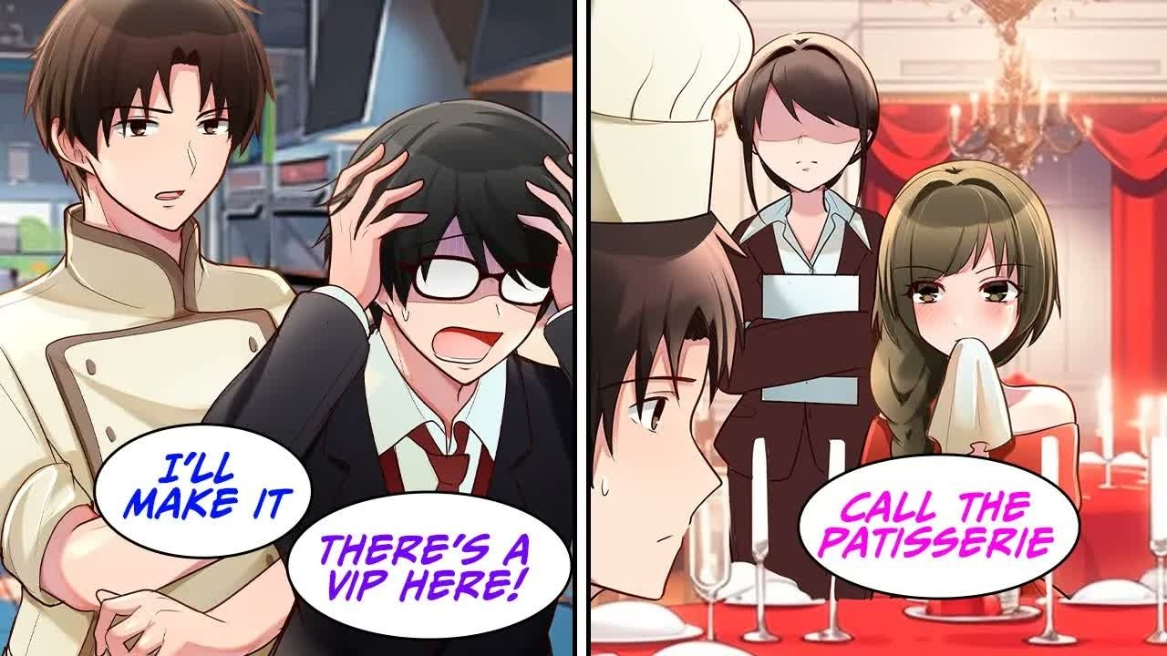 Manga Dub A VIP came to our restaurant while our patisserie was off sick RomCom