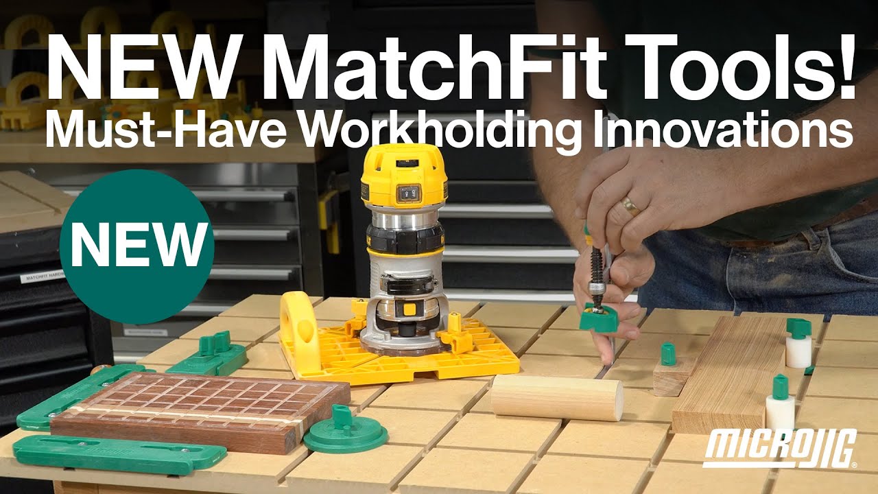 NEW MatchFit Tools! Must-Have Workholding Innovations for 2025 - Compilation Video! www.Microjig.com