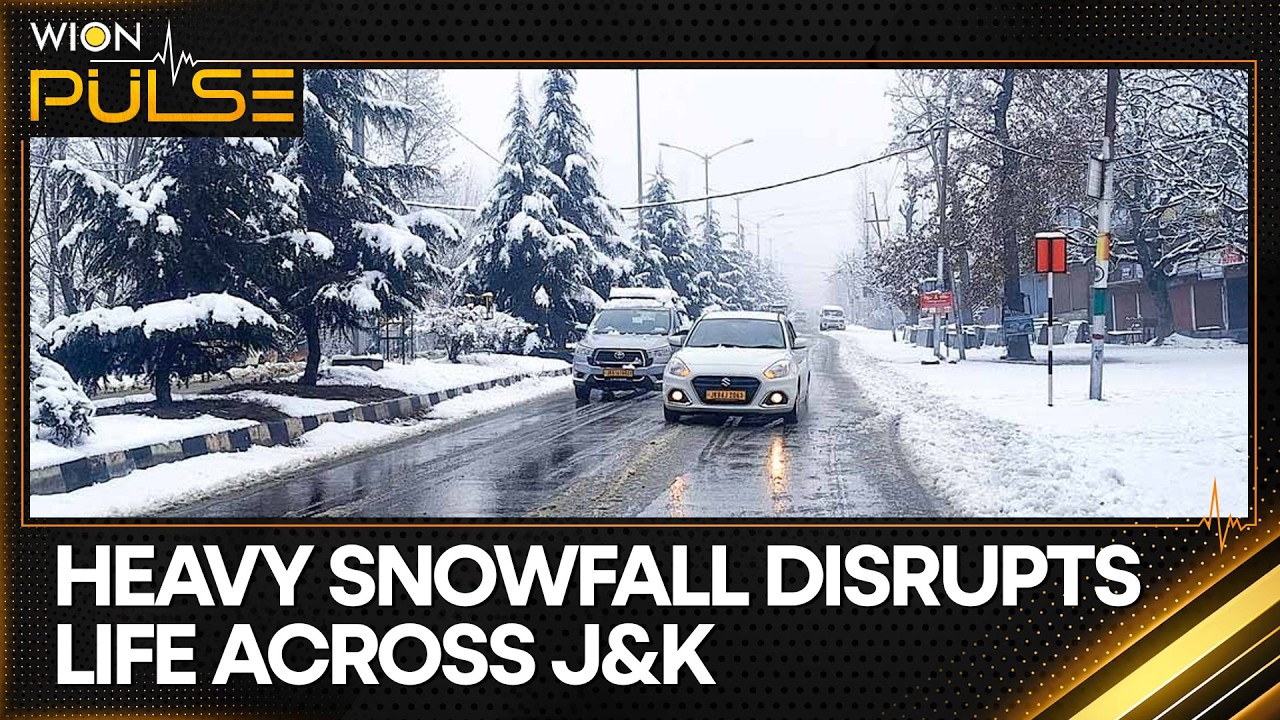 J&K: Srinagar Ladakh Highway Shut Due To Dangerous Snow & Visibility | WION Pulse