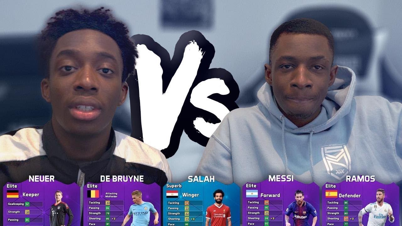 MANNY VS TOBI! THE ULTIMATE 5 A SIDE GAME!!!