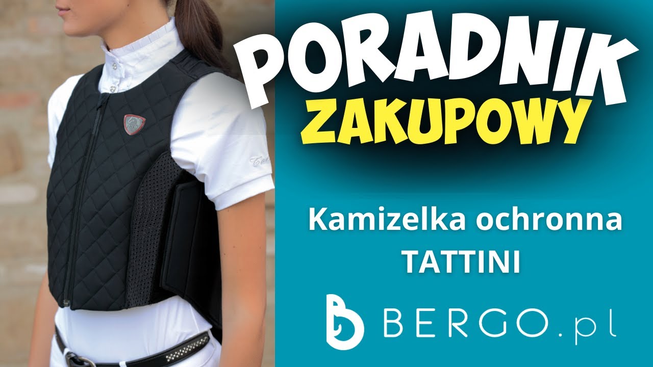 Bezpieczna i elegancka! Jeździecka kamizelka ochronna Tattini - poznaj szczegóły!