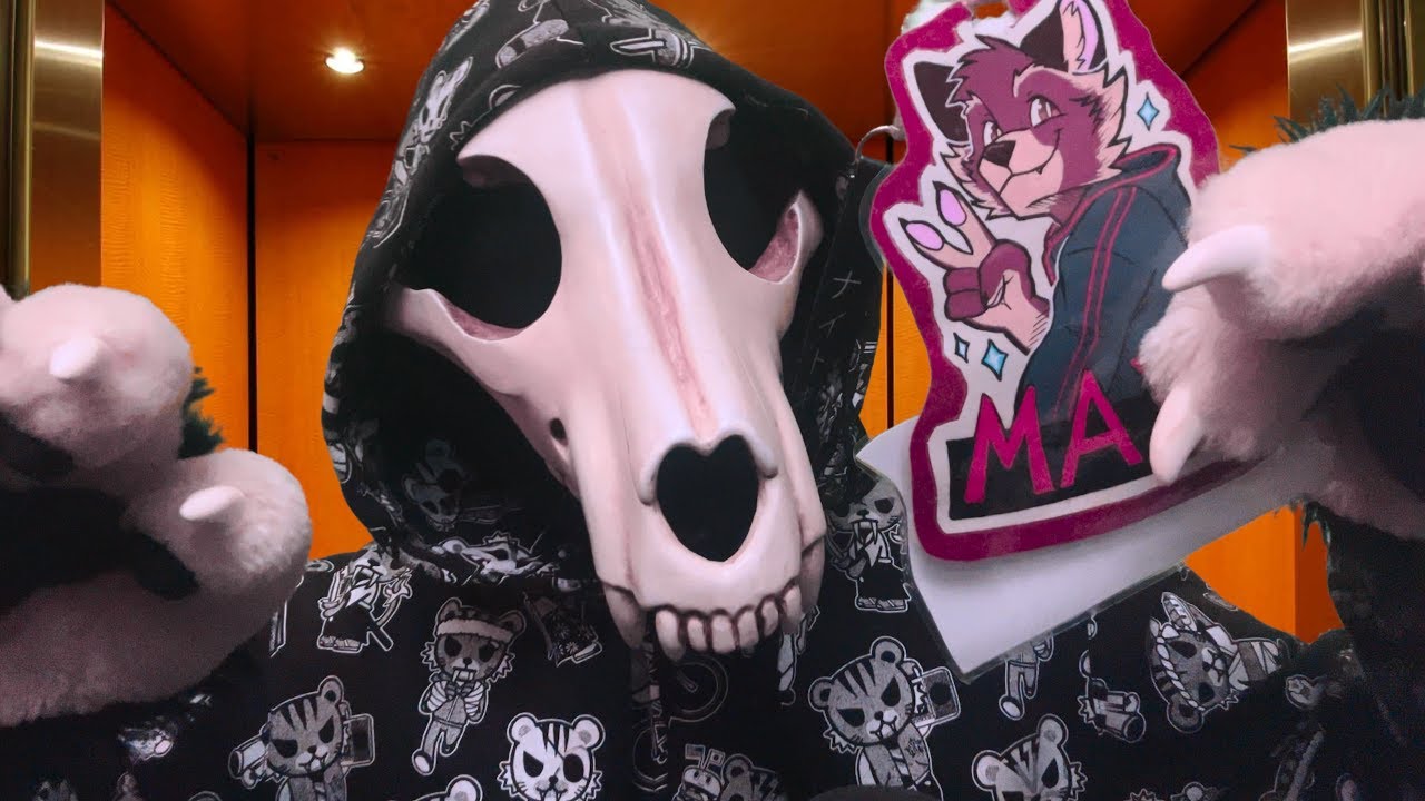 Furry ASMR The World's Longest FWA Elevator Ride (rambling, tapping)
