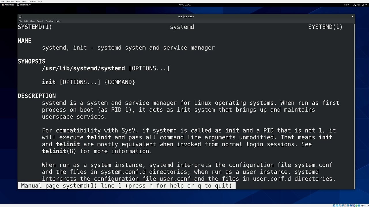 34. Система инициализации systemd (RHCSA)