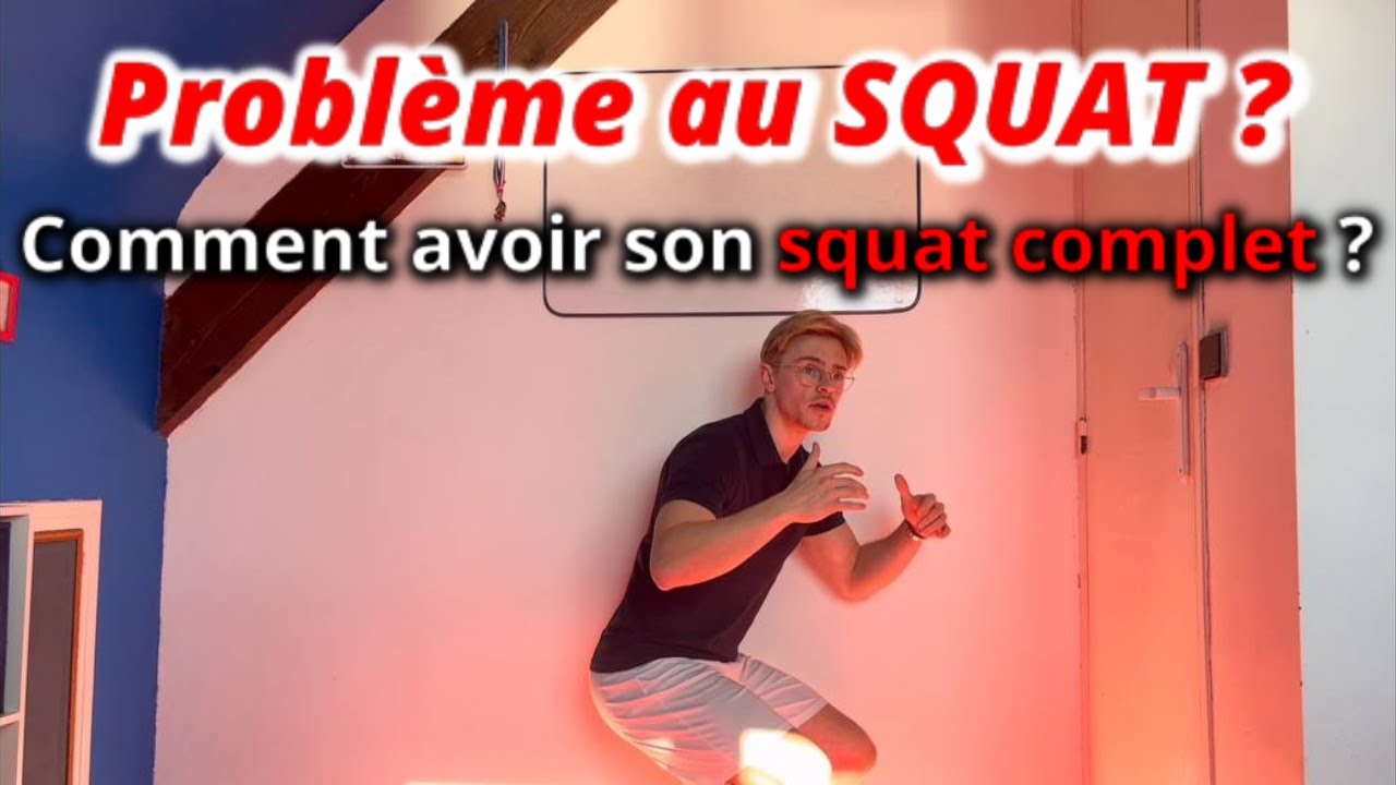 Voilà pourquoi tu n’arrives pas à avoir ton squat complet