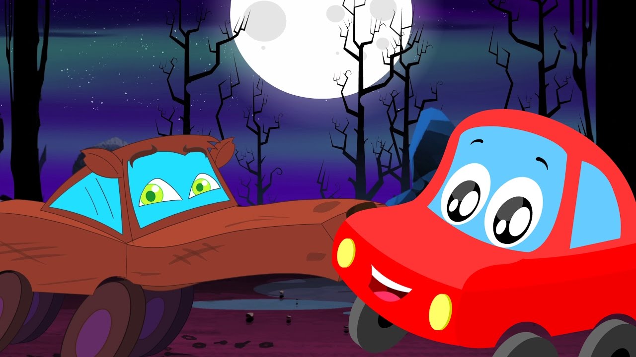 Olá É das Bruxas | carro rima de berçário | Car Songs | Hello Its Halloween | Scary Nursery Rhyme