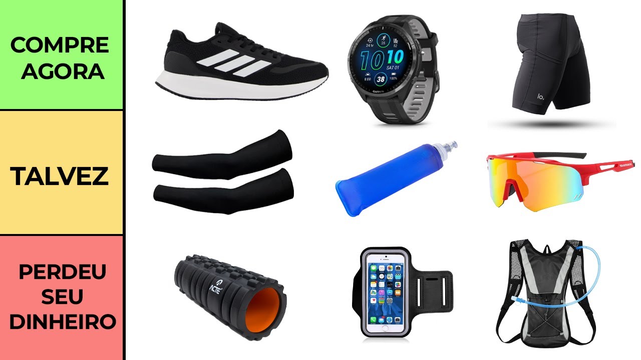 Melhores e Piores Acessórios para Corrida (Tierlist)