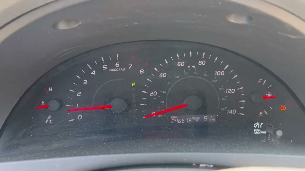 Как сбросить индикатор низкого давления в шинах Toyota Camry 2007 года &mdash; сброс TPMS своими руками