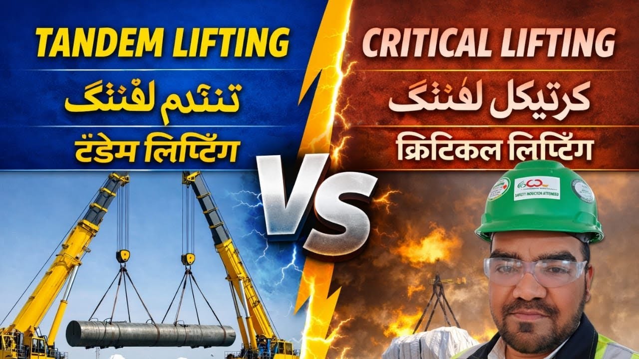 Tandem Lifting & Critical Lifting. टैंडम लिफ्टिंग और क्रिटिकल लिफ्टिंग की पूरी जानकारी .