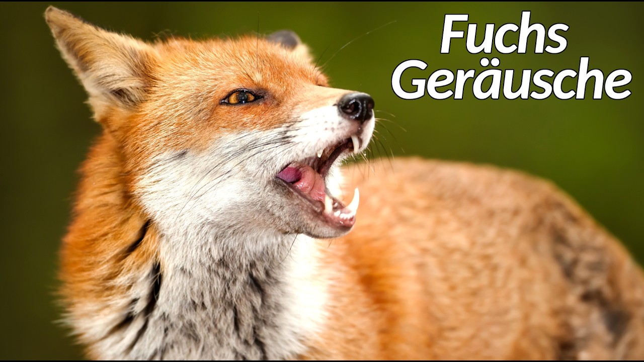 Fuchs Geräusche - Welche Geräusche macht ein Fuchs?