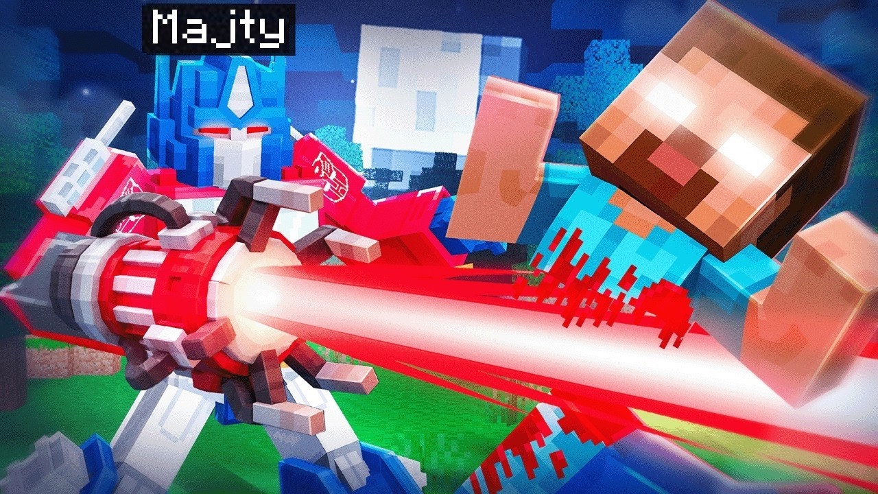 Všechny Děsivé MONSTRA vs TRANSFORMEŘI v Minecraftu...