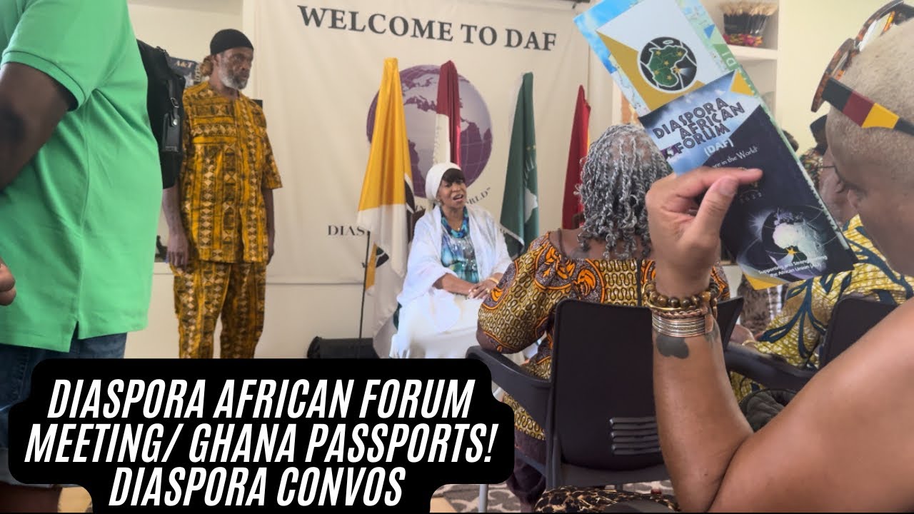 GHANA VLOG 🇬🇭: DIASPORA AFRICAN FORUM MEETING, DIASPORA STORIES !!