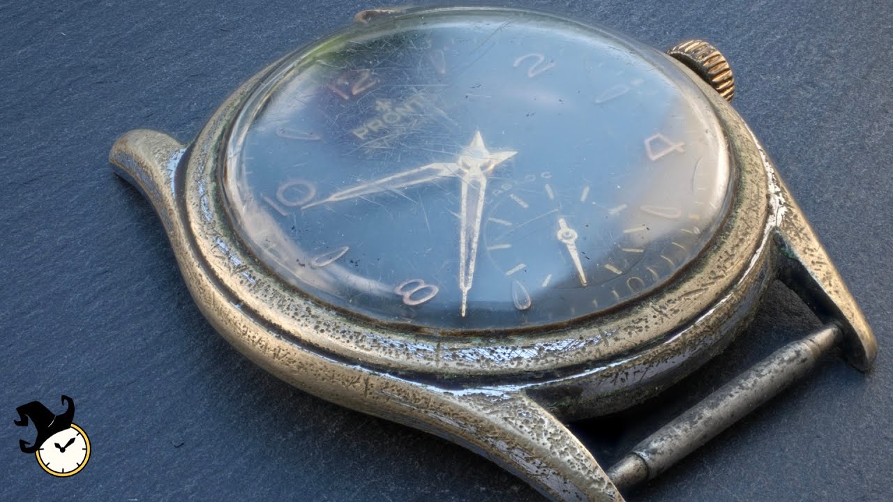 Wrecked WWII Watch Restored to Life – AS 1130 Transformation Step-by-Step
