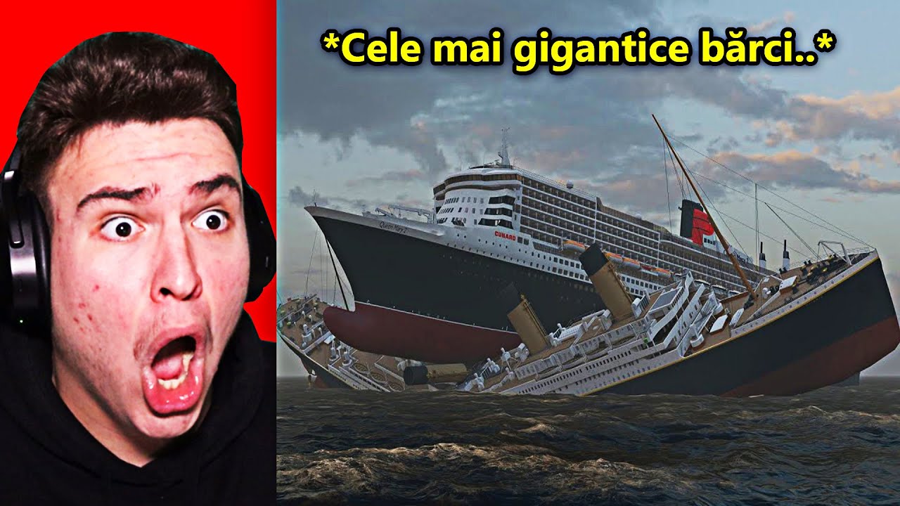 Ce s-ar întâmpla dacă 2 cele mai gigantice bărci S-AR CIOCNI ?! *R.I.P*