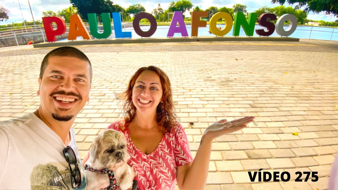 PAULO AFONSO NA BAHIA NOS SURPREENDEU, LIMPA ORGANIZADA, BELOS PARQUES E MUITA ÁGUA DO VELHO CHICO