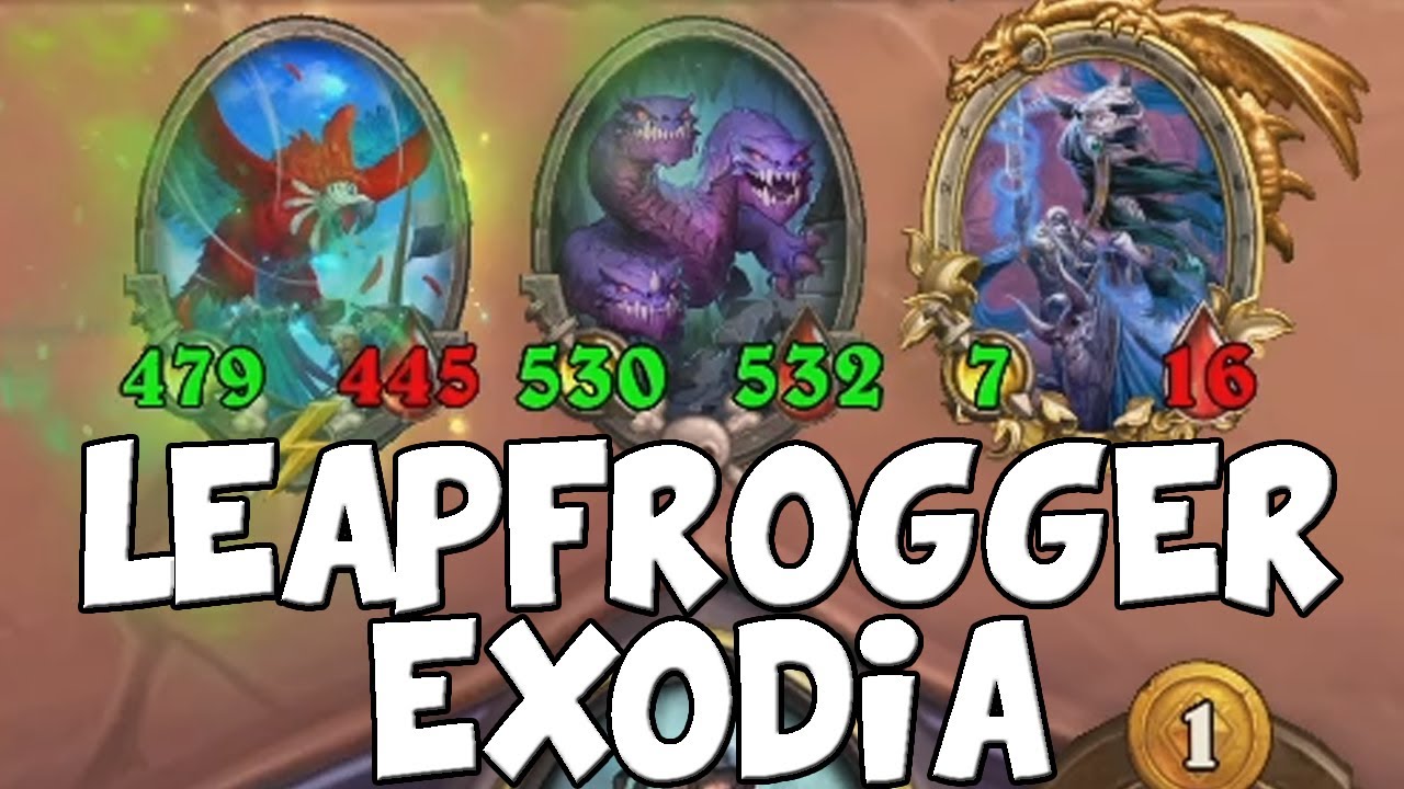 Leapfrogger Exodia | Hearthstone battlegrounds