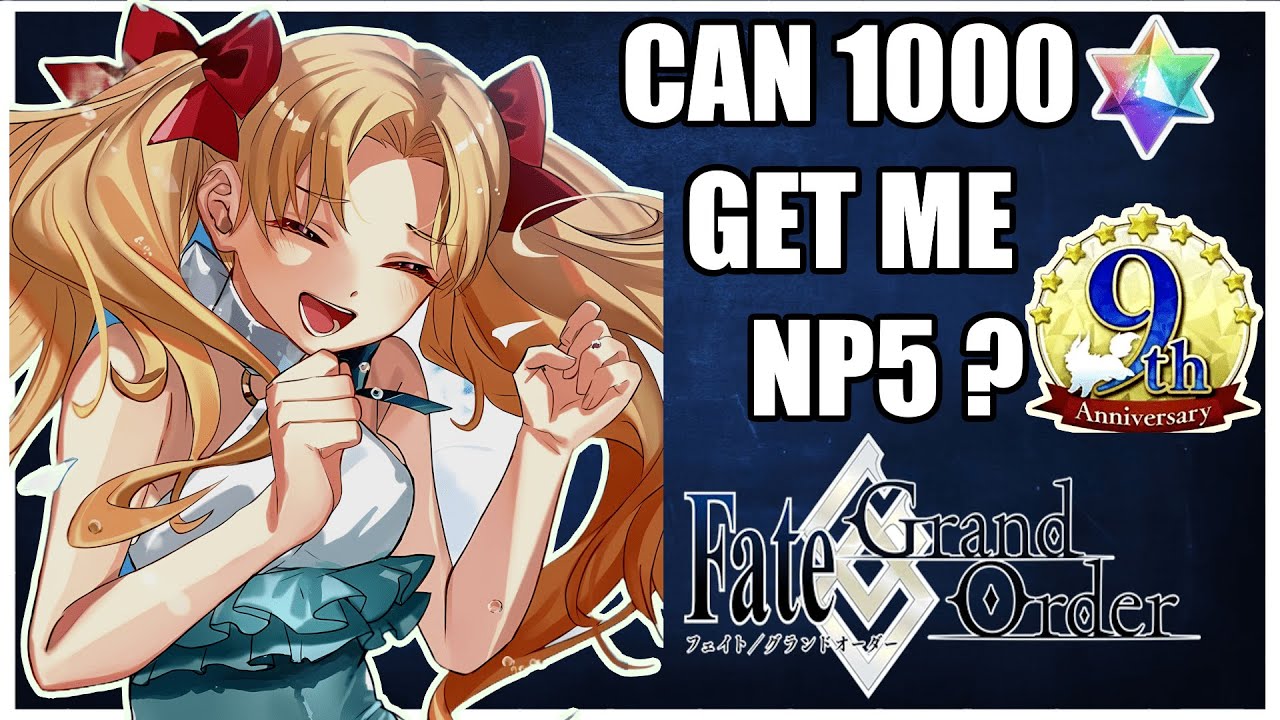 [FGO JP 9TH ANNIVERSARY ] Can 1000 SQ GET ME NP5 Space Ereshkigal?