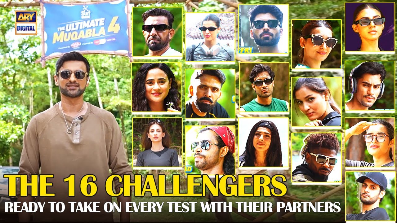 The 16 challengers are ready to take on every test with their partners⚡|#theultimatemuqabla