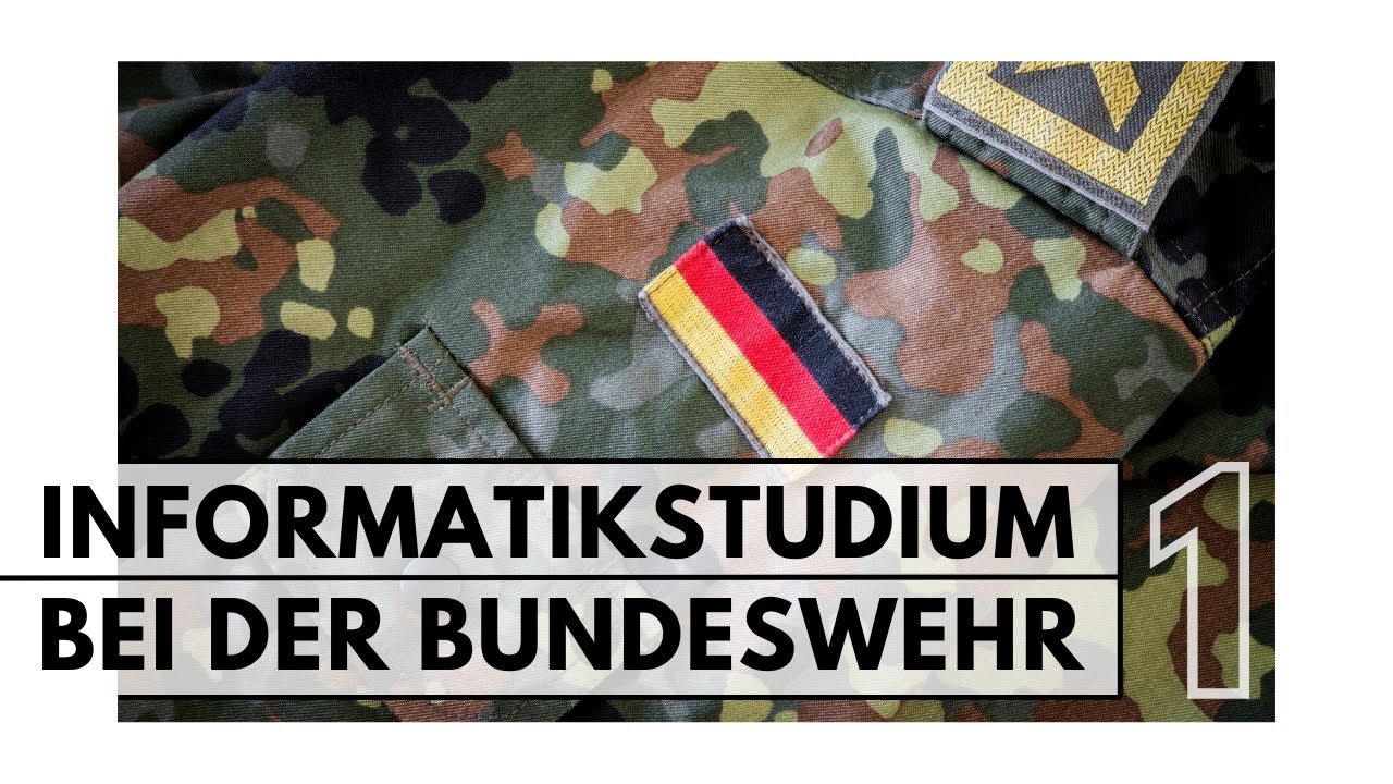 Informatikstudium bei der Bundeswehr. Meine Erfahrungen und Tipps