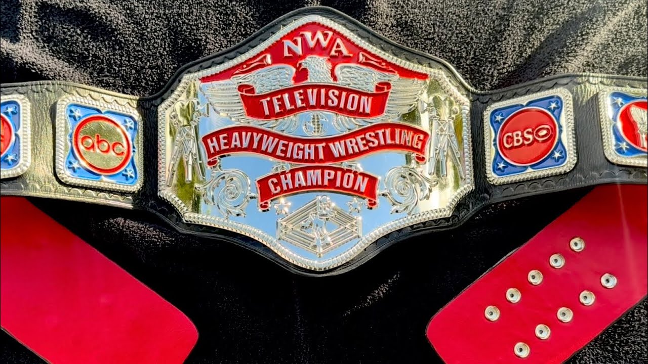 NWA Television Title Belt by Big Time Belts ​@ARN #wwe wrestlingbelts 