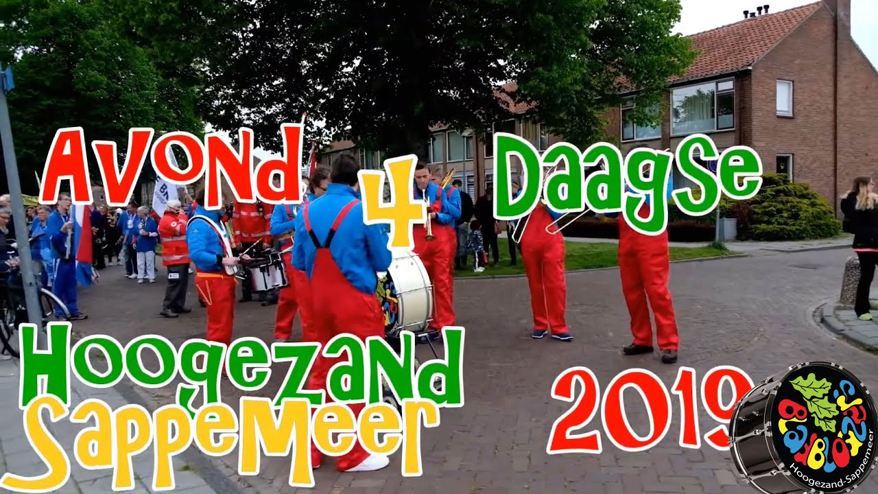 De Bladbloazers | Avond4Daagse Hoogezand | 2019 | Dweilorkest
