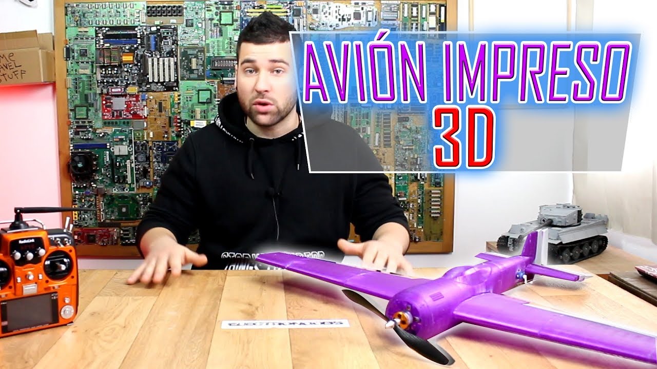 Pr#37 Yak55 avión RC impreso 3D