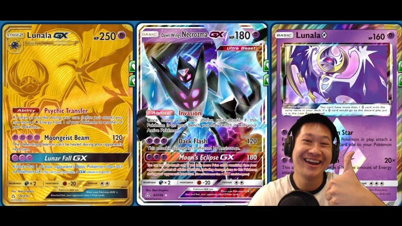 Dawn Wing NECROZMA Deck Using LUNALA Prism Star, Max Potion Build