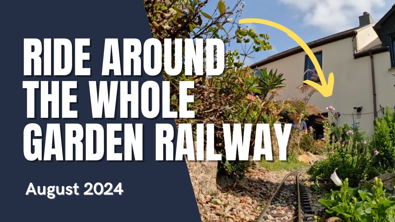 Trip round the Garden Railway during the Open Day