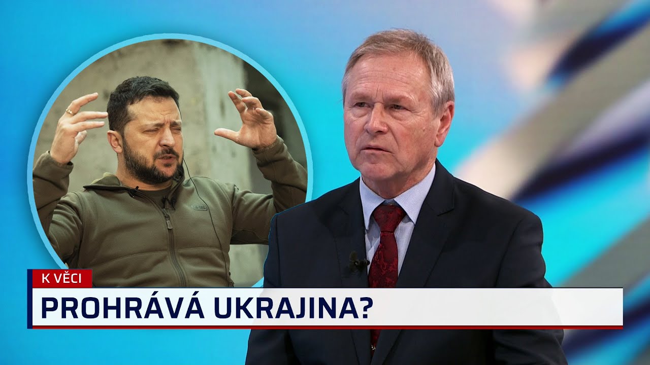 Šedivý: Ukrajinská armáda je v kritické situaci. Zelenskyj musí rozhodnout o mobilizaci