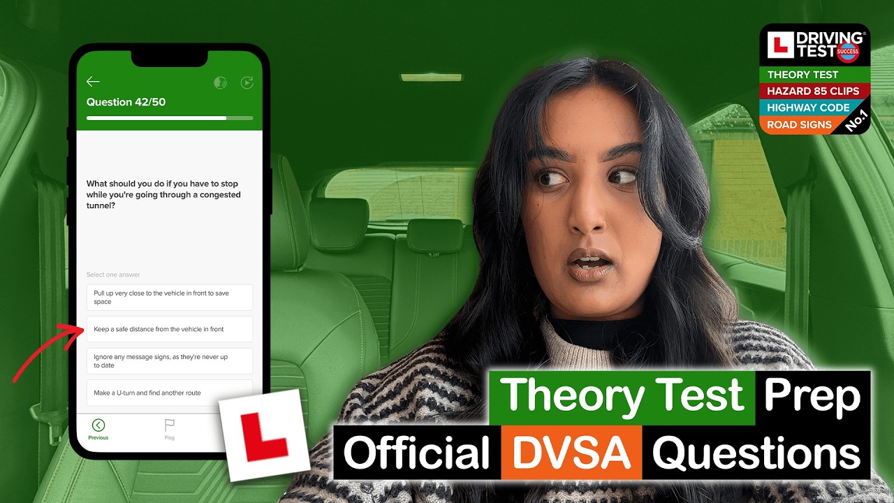 Official UK Theory Test Quiz *DVSA Questions* | Driving Test Success