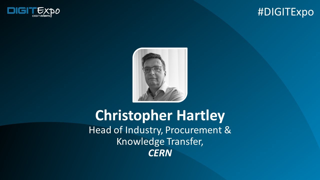 DIGIT Expo 2023 | Christopher Hartley - How Digital Helps Us to Investigate the Universe at CERN