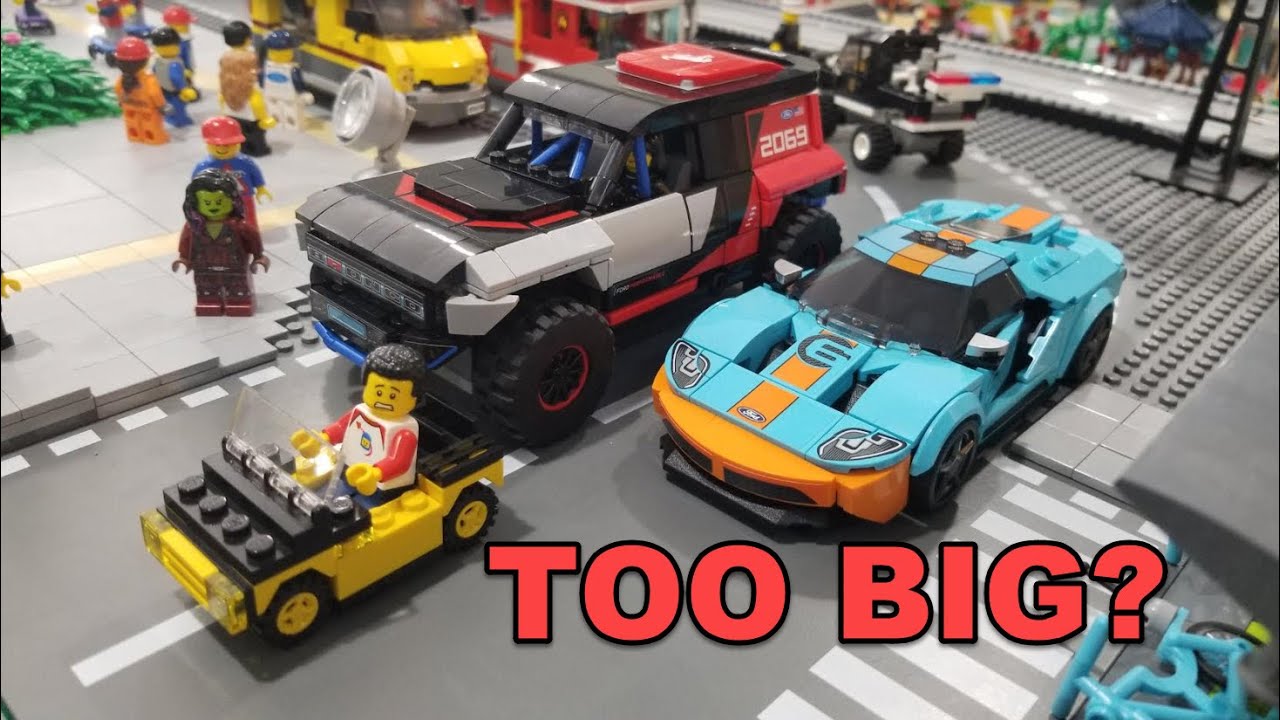 Машинки LEGO становятся слишком большими?