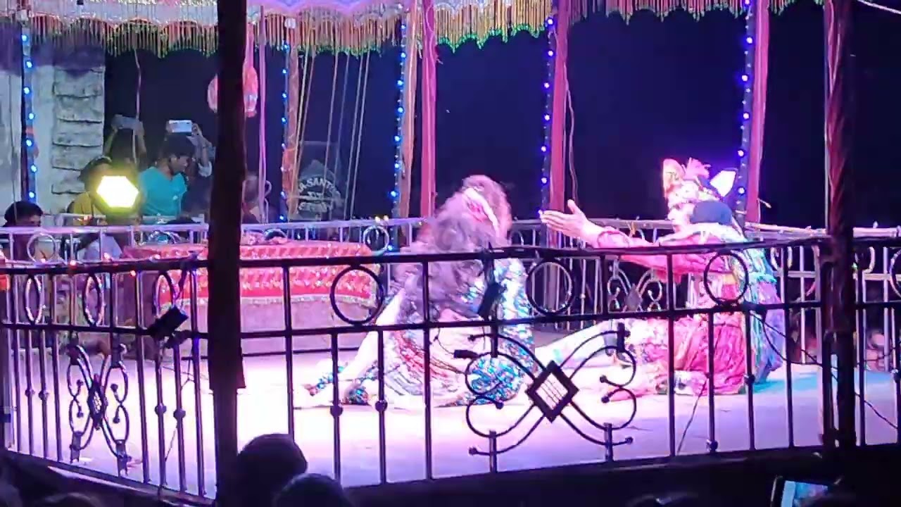Romantic scene.Chhilipa Natak.