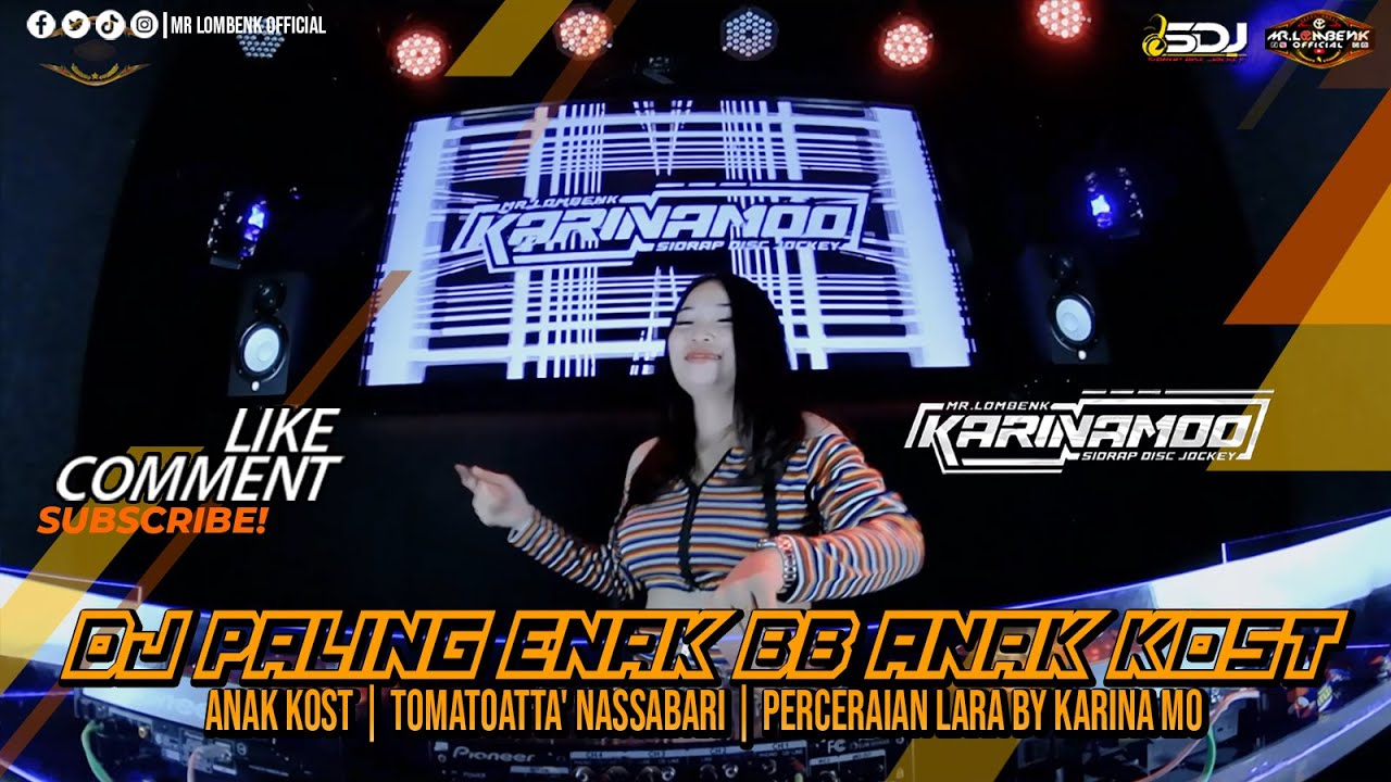 DJ PALING ENAK BB ANAK KOST by RYANINSIDE | TOMATOATTA' NASSABARI | PERCERAIAN LARA BY KARINA MO