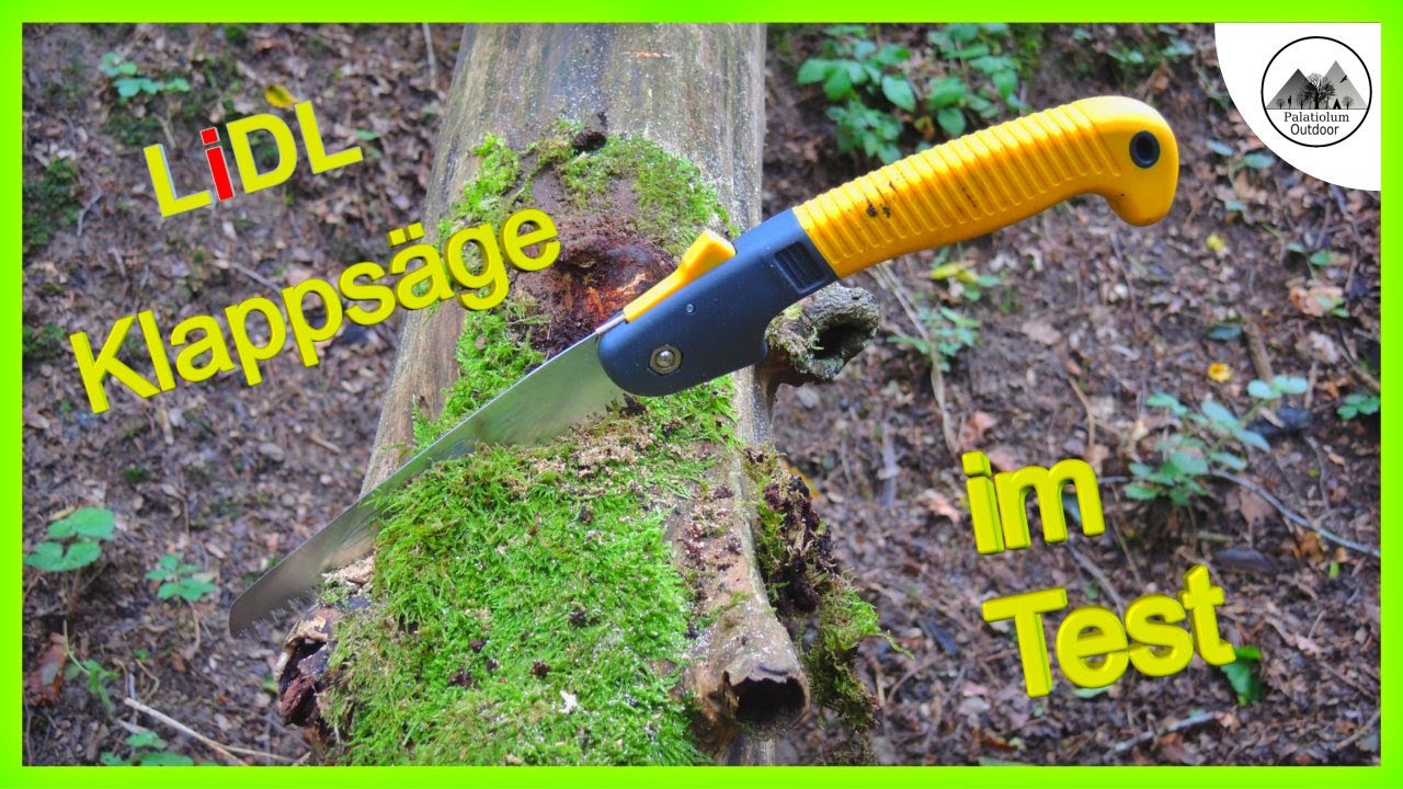 LiDL Klappsäge im Test / Review