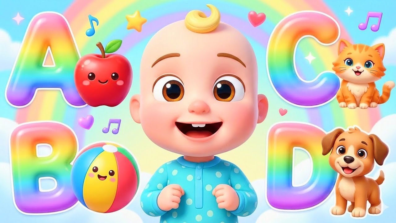 ABC Phonics Song for Kids | A for Apple,#early #kindergarten #abc #kidscartoon 