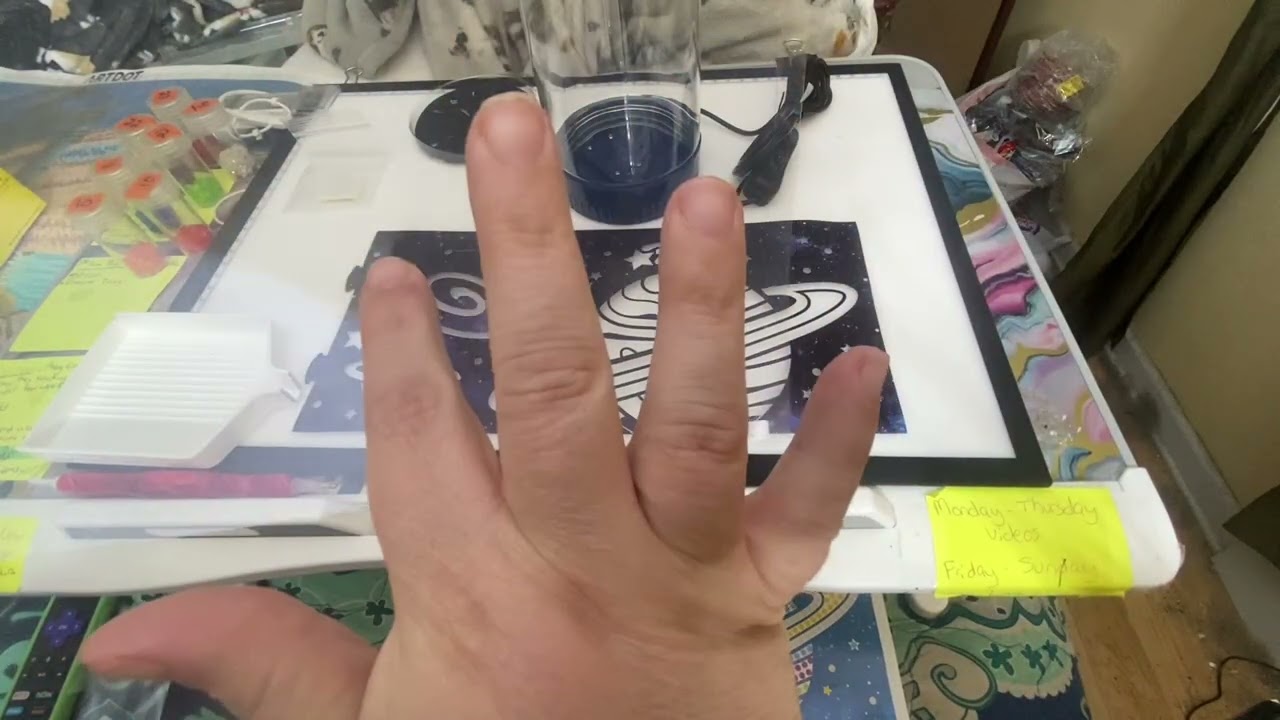 Michael’s Big Gem Diamond Painting Light!!! Come Craft with me #diamondpainting @michaels 